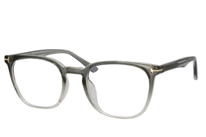 Lente con protección blue cut Marina Eyewear MRN2029C2 Gris transparente degradado