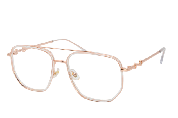 Lente con protección blue cut Marina Eyewear PG2043C3 Rosa transparente