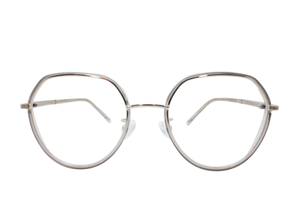 Lente con protección blue cut Marina Eyewear T8269C2 Gris transparente