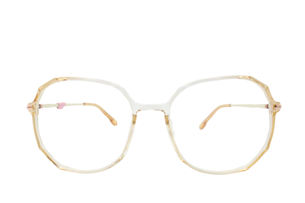Lente con protección blue cut Marina Eyewear T8276C5 Amarillo transparente