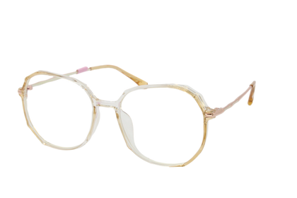 Lente con protección blue cut Marina Eyewear T8276C5 Amarillo transparente