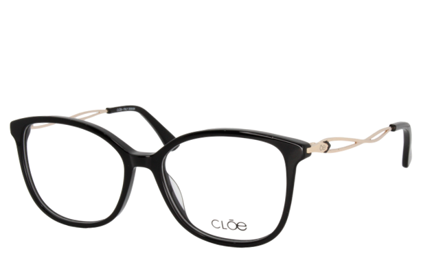 Lente Oftálmico marca Cloe VLE310930BLK Negro con dorado